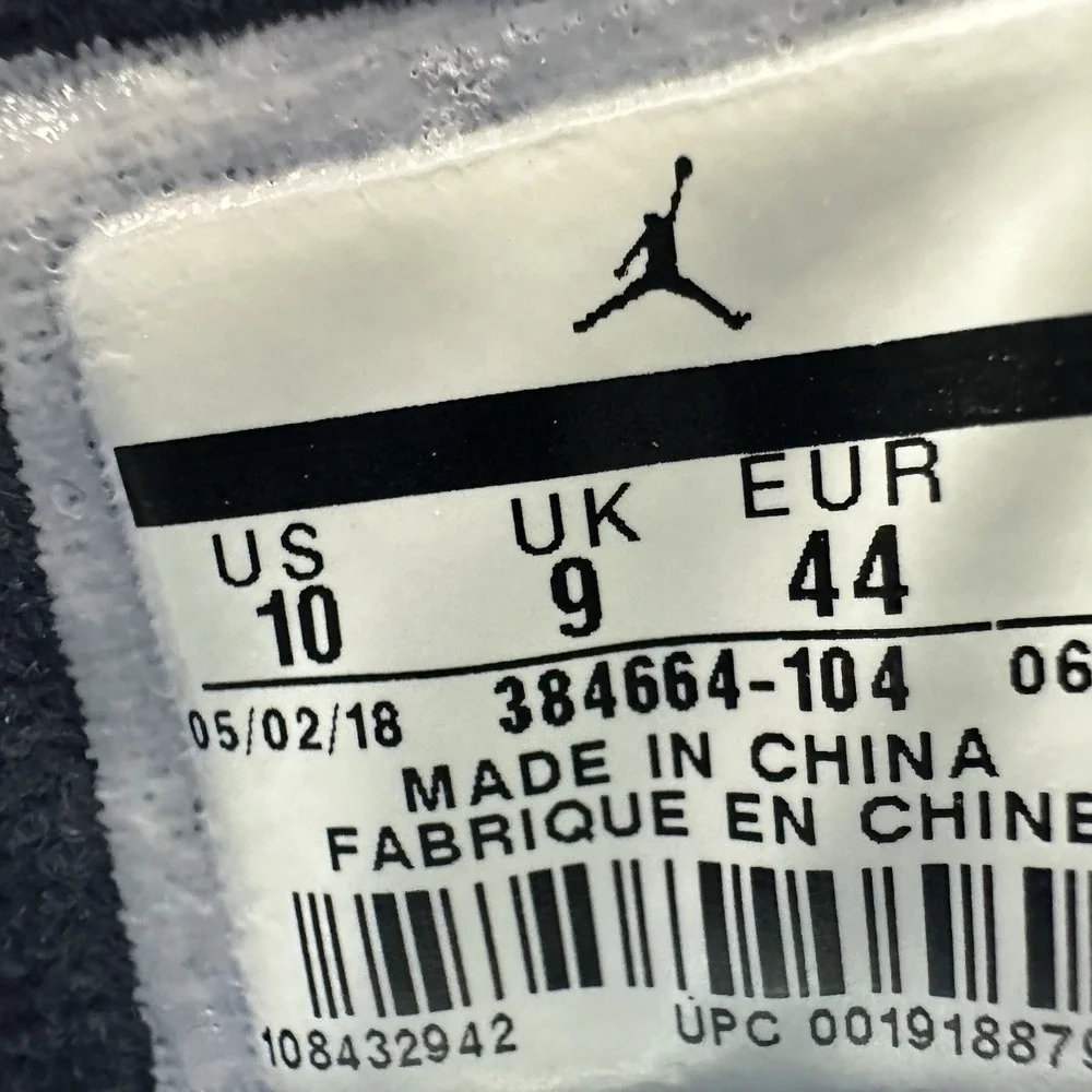 Nike Air Jordan 6 Retro Infrared White Grey 2018 Size 10 384664-104